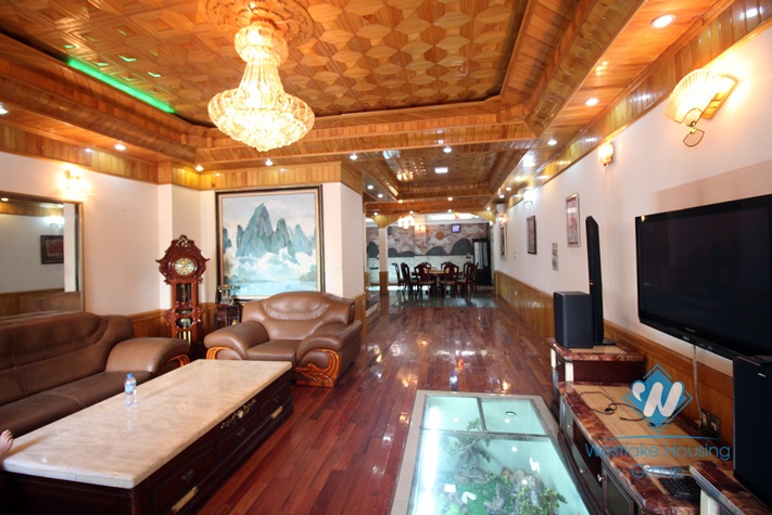 Unique villa for rent in Ciputra, Tay Ho, Hanoi. 